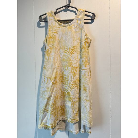 Old Navy Girl's Yellow Floral Sundress Size S (6-7) - Picture 1 of 5